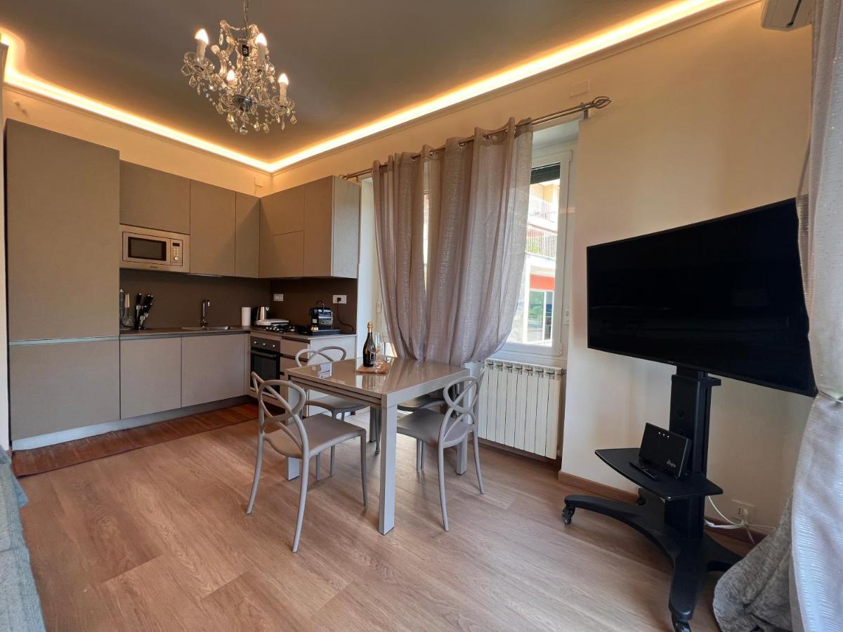 Val Di Sole: Renovated Seaview Apartment with Wi-Fi and Air Conditioning Rapallo Exterior photo