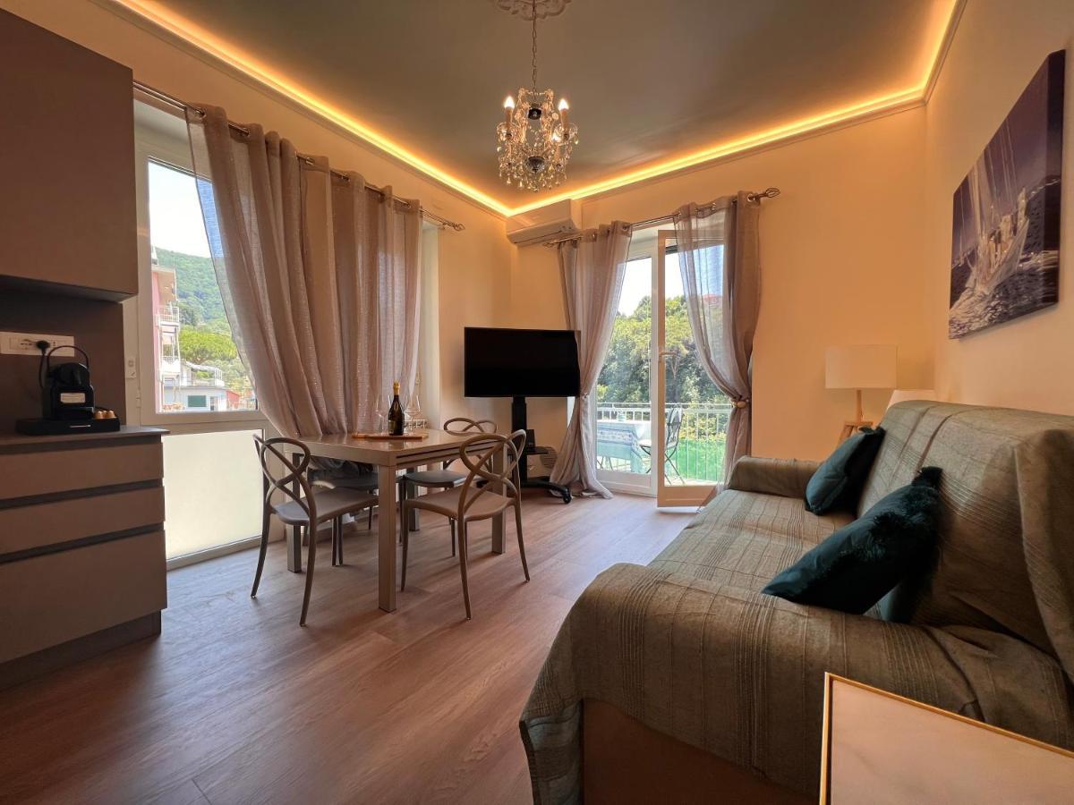 Val Di Sole: Renovated Seaview Apartment with Wi-Fi and Air Conditioning Rapallo Exterior photo